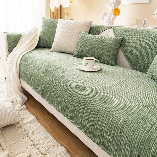 Chenille Sofa Cushion Four Seasons Universal Modern Simple Non-slip