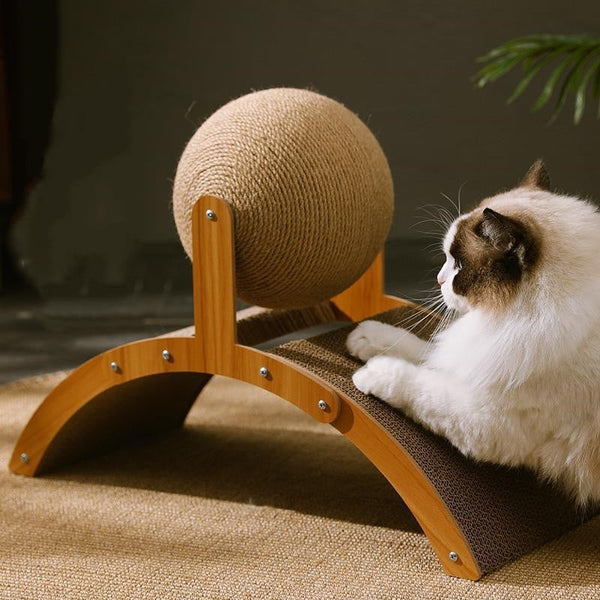 ARCHE DU CHAT - Le griffoir majestueux en forme de grande roue