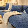 Plush Sofa Cushion Winter Nordic Non-slip