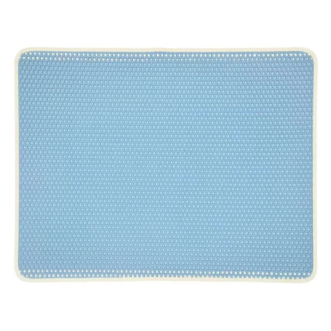 Cat Litter Mat,Double Layer Trapping Litter Box Mat,Waterproof, Urine Proof, Kitty Litter Mat,Easy Clean, Scatter Control