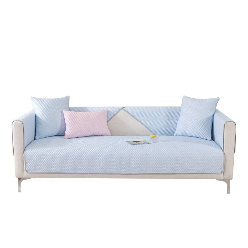 Summer Ice Silk Simple And Refreshing Sofa Cover