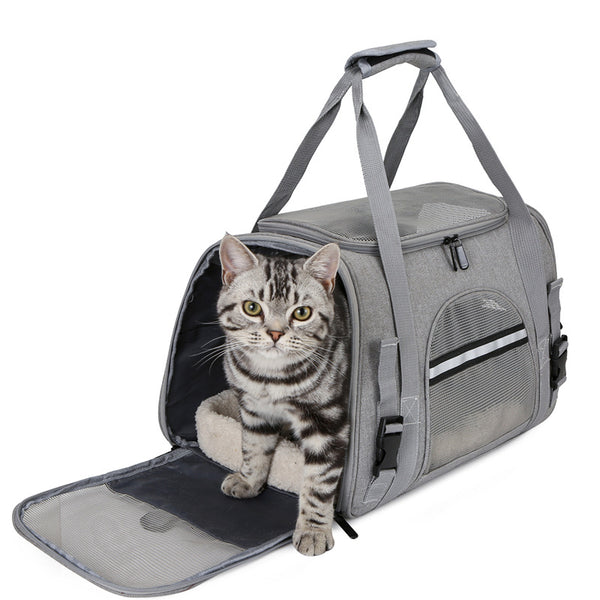 Sac de Voyage pour Chat – Pratique, Confortable et Aéré !