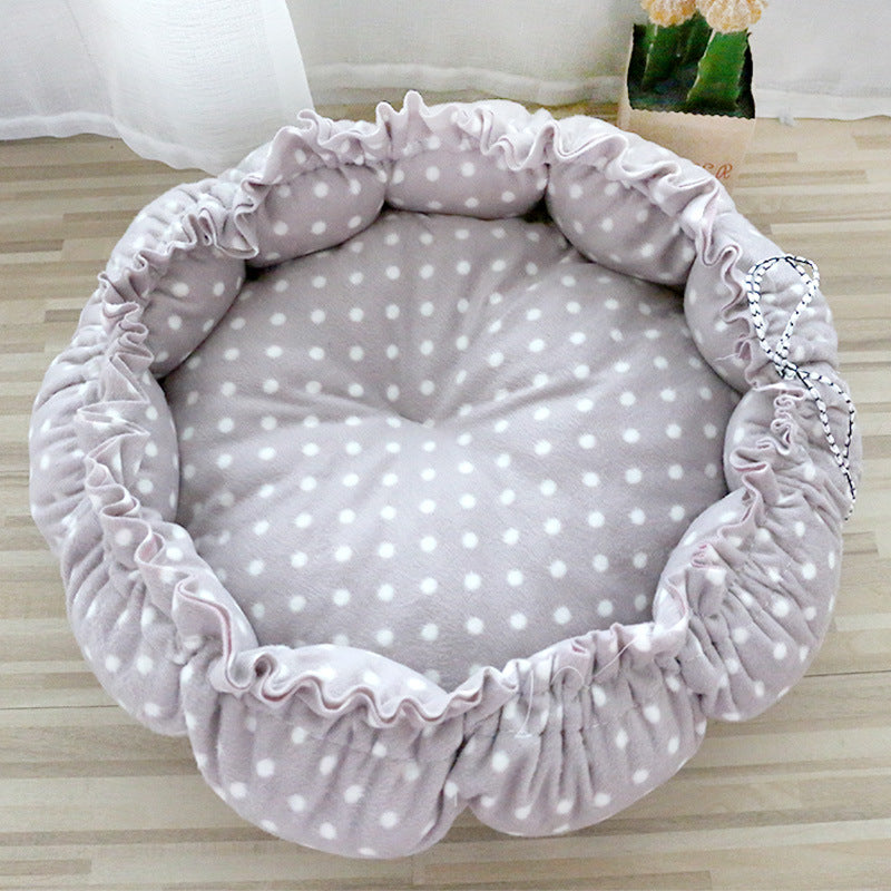 Panier Rond pour Chaton - Un Nid Douillet pour un Repos Optimal