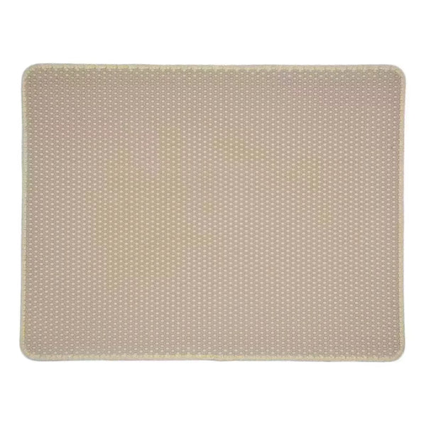 Cat Litter Mat,Double Layer Trapping Litter Box Mat,Waterproof, Urine Proof, Kitty Litter Mat,Easy Clean, Scatter Control