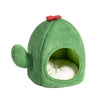 Niche Cactus Fermée et Confortable pour Chats - Parfaite pour l'Hiver