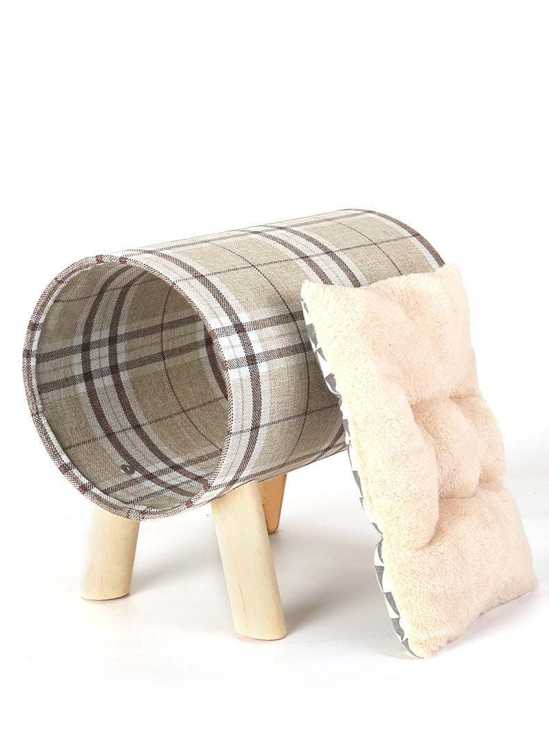 Lit de luxe pour Chat – Confort et Fraîcheur Toute l’Année !