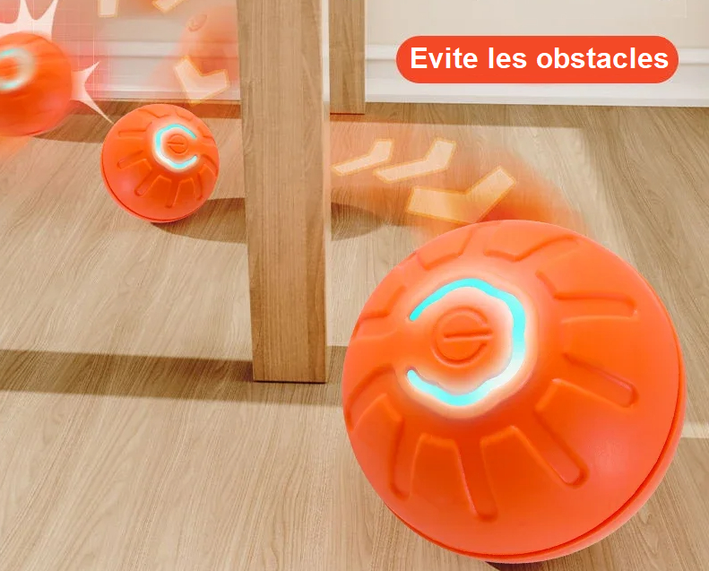 Balle électronique intéractive pour chat