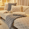 Plush Sofa Cushion Winter Nordic Non-slip