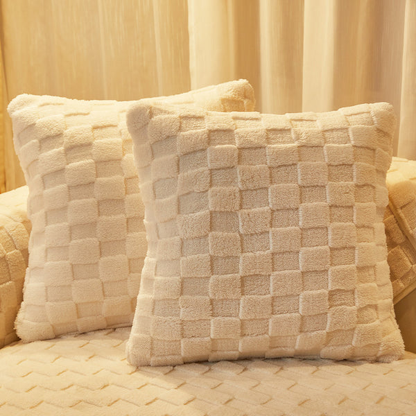 Plush Sofa Cushion Winter Nordic Non-slip