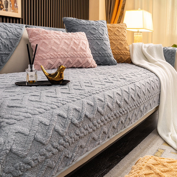 Modern Simple Sofa Cushion Non-slip Cushion Winter
