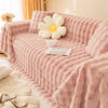 Thickened Rabbit Plush Sofa Cover Universal Plush