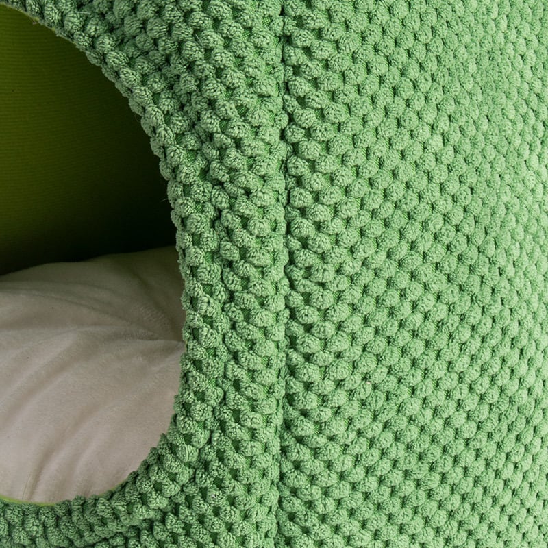 Niche Cactus Fermée et Confortable pour Chats - Parfaite pour l'Hiver
