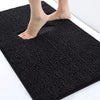 Chenille Soft Plush Bath Mat Super Absorbent Washable Non Slip Bathroom Comfortable Carpet for Shower Toilet Doormat Floor Rugs