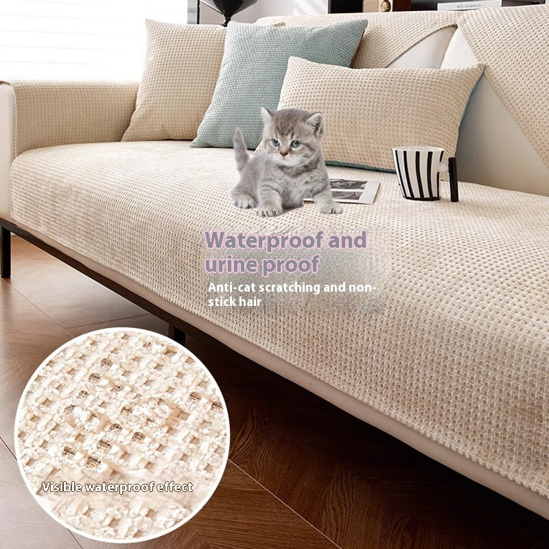 Protection de Canapé Anti-Griffures pour Chat – Velours de Maïs