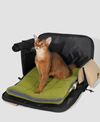 Sac de Transport Portable et Respirant pour Chats - Bandoulière Léger en Toile