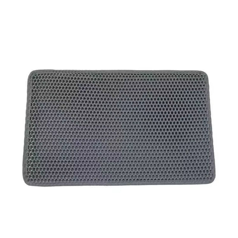 Cat Litter Mat,Double Layer Trapping Litter Box Mat,Waterproof, Urine Proof, Kitty Litter Mat,Easy Clean, Scatter Control