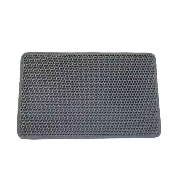 Cat Litter Mat,Double Layer Trapping Litter Box Mat,Waterproof, Urine Proof, Kitty Litter Mat,Easy Clean, Scatter Control