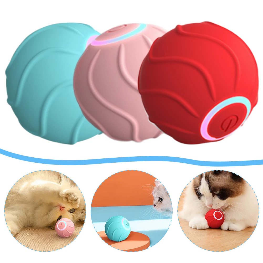 Jouet Intelligent- Balle Interactive Automatique pour Chats et Chatons