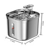 Fontaine à eau intelligent à induction automatique pour chat, grande capacité de 2,5 L