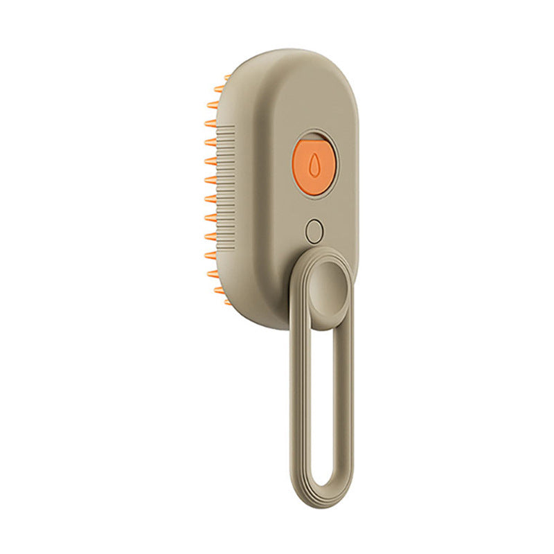 Brosse Vapeur Électrique 3-en-1 pour Chats - Peigne de Massage et Élimination des Poils