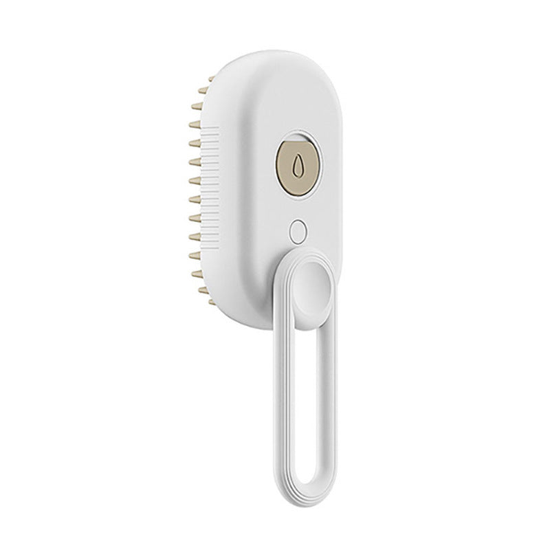 Brosse Vapeur Électrique 3-en-1 pour Chats - Peigne de Massage et Élimination des Poils