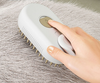 Brosse Vapeur Électrique 3-en-1 pour Chats - Peigne de Massage et Élimination des Poils