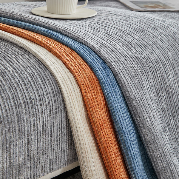 Four Seasons Universal Minimalist Style Chenille Sofa Cushion