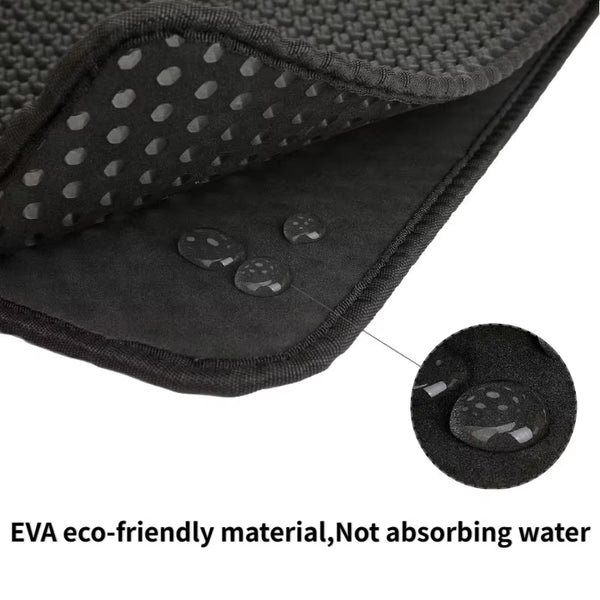 Cat Litter Mat,Double Layer Trapping Litter Box Mat,Waterproof, Urine Proof, Kitty Litter Mat,Easy Clean, Scatter Control