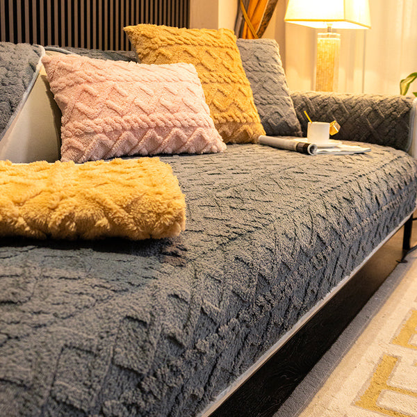 Modern Simple Sofa Cushion Non-slip Cushion Winter