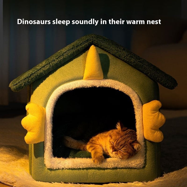Cat Nest Winter Warm Closed Super Big Four Seasons Universal
