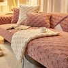 Plush Sofa Cushion Winter Nordic Non-slip