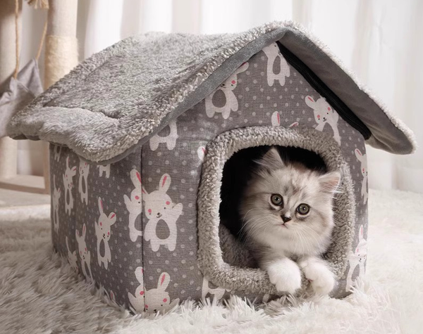 Maison Chat Gris