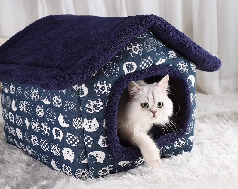 Maison Chat Bleu