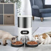 Distributeur à croquettes intelligent en inox – Offrez à vos chats une alimentation précise et automatique !