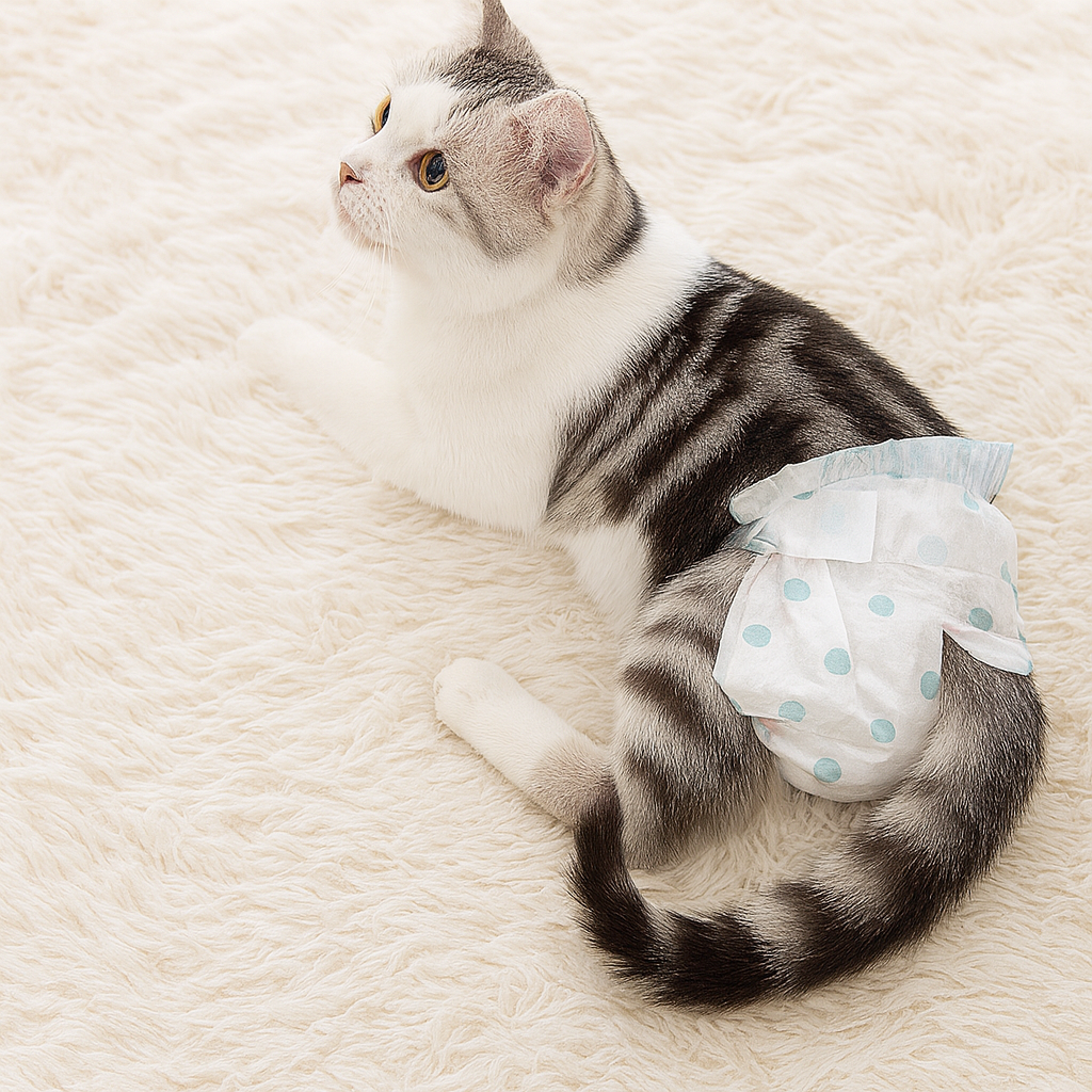 Lot de Couches pour Chat – Hygiène et Confort au Quotidien !