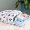 COUETTE ET OREILLER - Sac de Couchage pour chat Chaud et Douillet