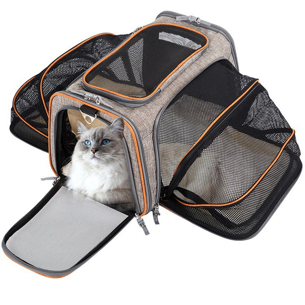 Sac de Transport pour Chat XXL – Sécurité et Confort pour Votre Compagnon