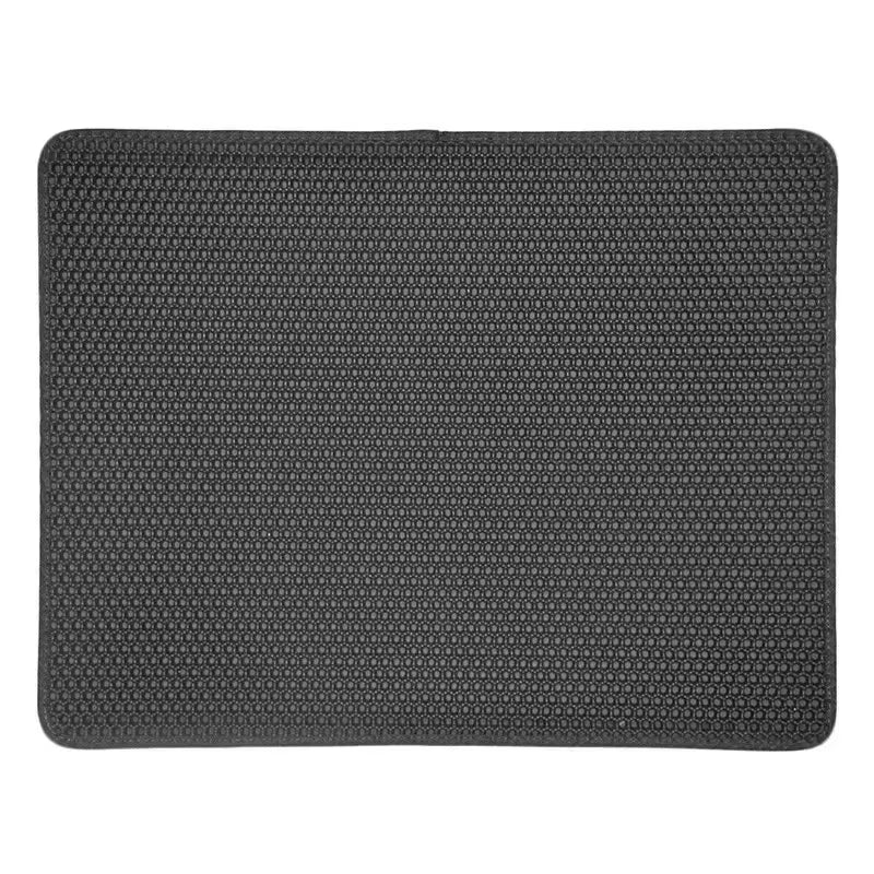 Cat Litter Mat,Double Layer Trapping Litter Box Mat,Waterproof, Urine Proof, Kitty Litter Mat,Easy Clean, Scatter Control