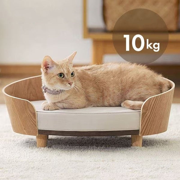 Niche en Bois pour Chats - Bois de qualité, solide et durable