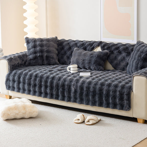 Winter Warm Plush Thickened Anti-slip Seat Cushion