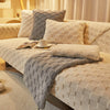 Plush Sofa Cushion Winter Nordic Non-slip