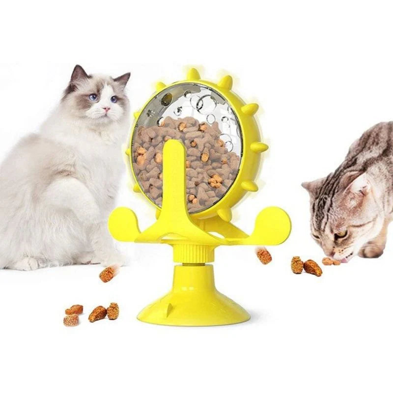 KITTY ROULETTE - Le Jouet Distributeur de Croquettes pour chat