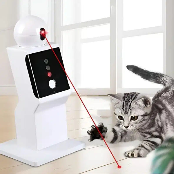 Jouet Laser Intelligent pour Chat - Amusement Garanti !