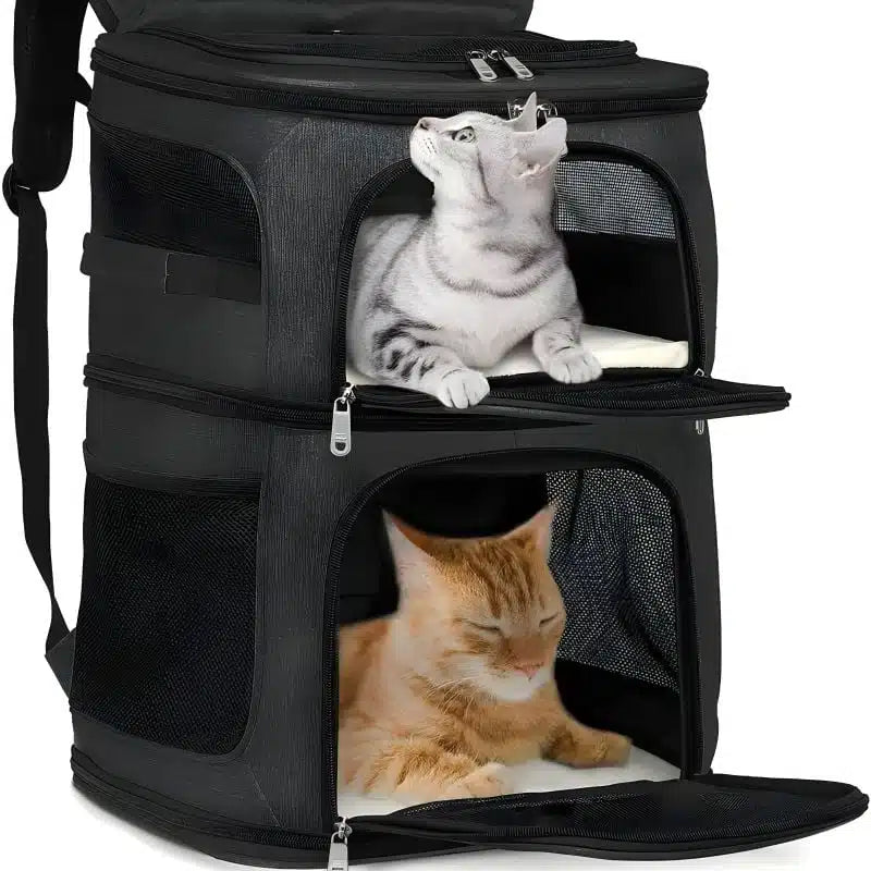 Sac de transport pratique pour chat – Confort et sécurité en voyage