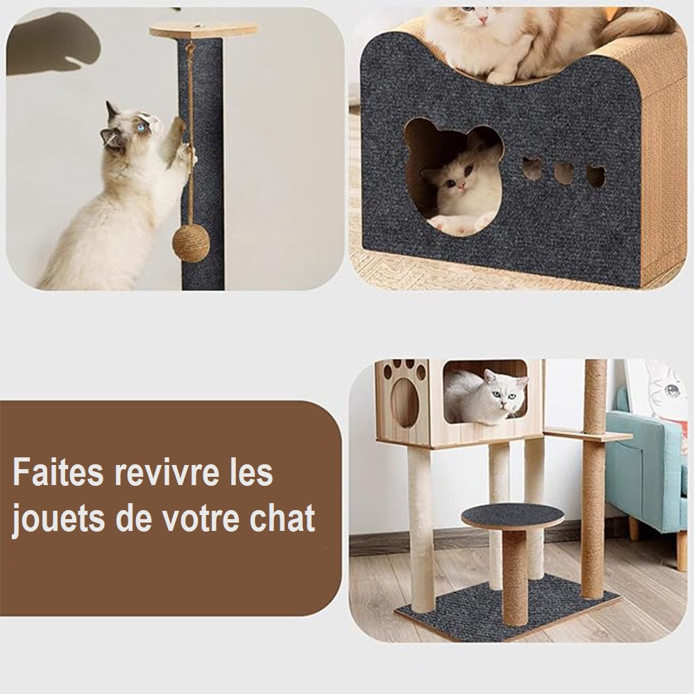 Protégez vos meubles et faites revivre les espaces de jeux pour votre chat