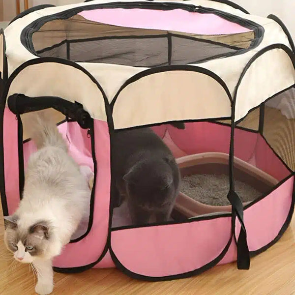 Parc pour Chat - Sécurité, Confort et Espace de Jeu !