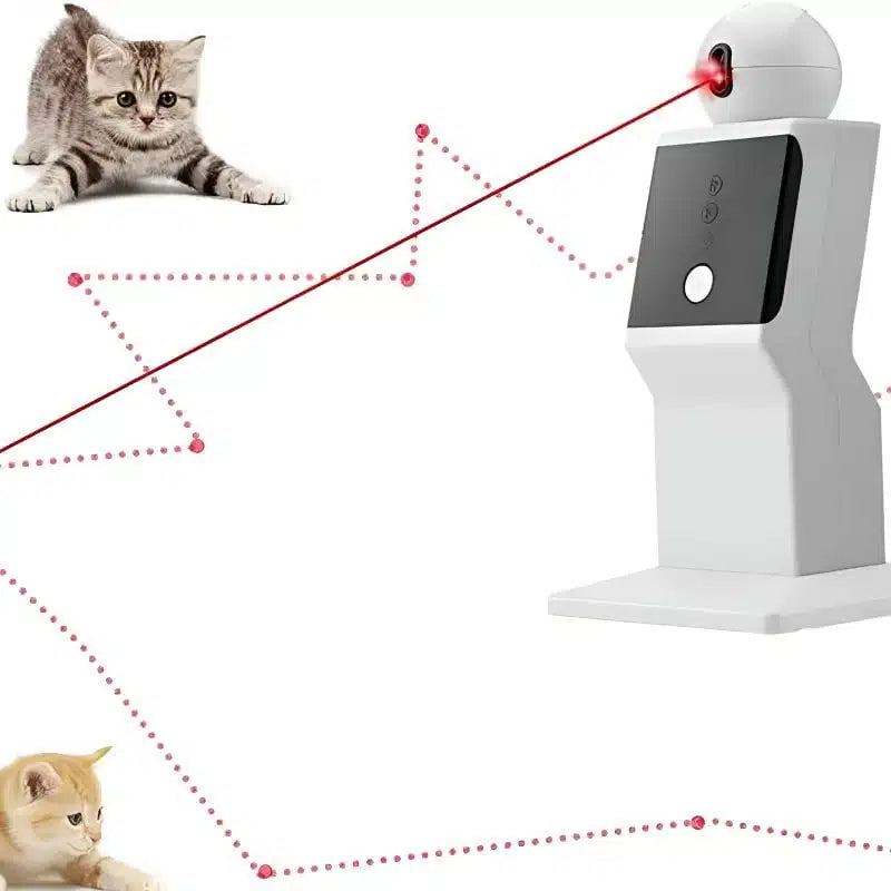 Jouet Laser Intelligent pour Chat - Amusement Garanti !